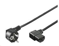 PremiumCord Kábel sieťový 230V k počítaču 3m, IEC