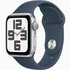 Apple Watch SE/44mm/Silver/Šport Band/Storm Blue/-S/M