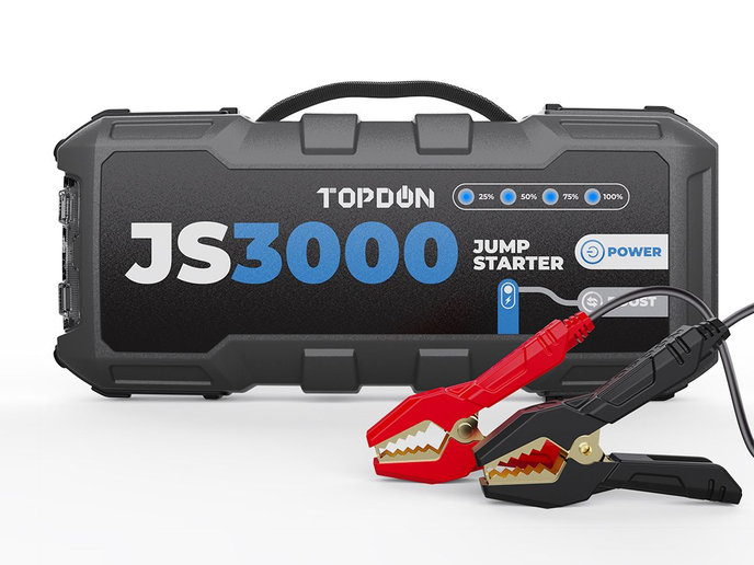 VIKING TOPDON Car Jump Starter JumpSurge 3000, 24000 mAh