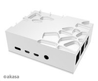 skříň AKASA Gem Pro Pi 4 Silver