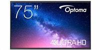 Optoma 5753RK IFPD 75" - interaktivní dotykový, 4K UHD, multidotyk 40prstu, Android 13,  8GB RAM / 64GB ROM