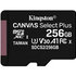 Kingston 256GB micSDXC Canvas Select Plus 100R A1 C10 - 1 ks